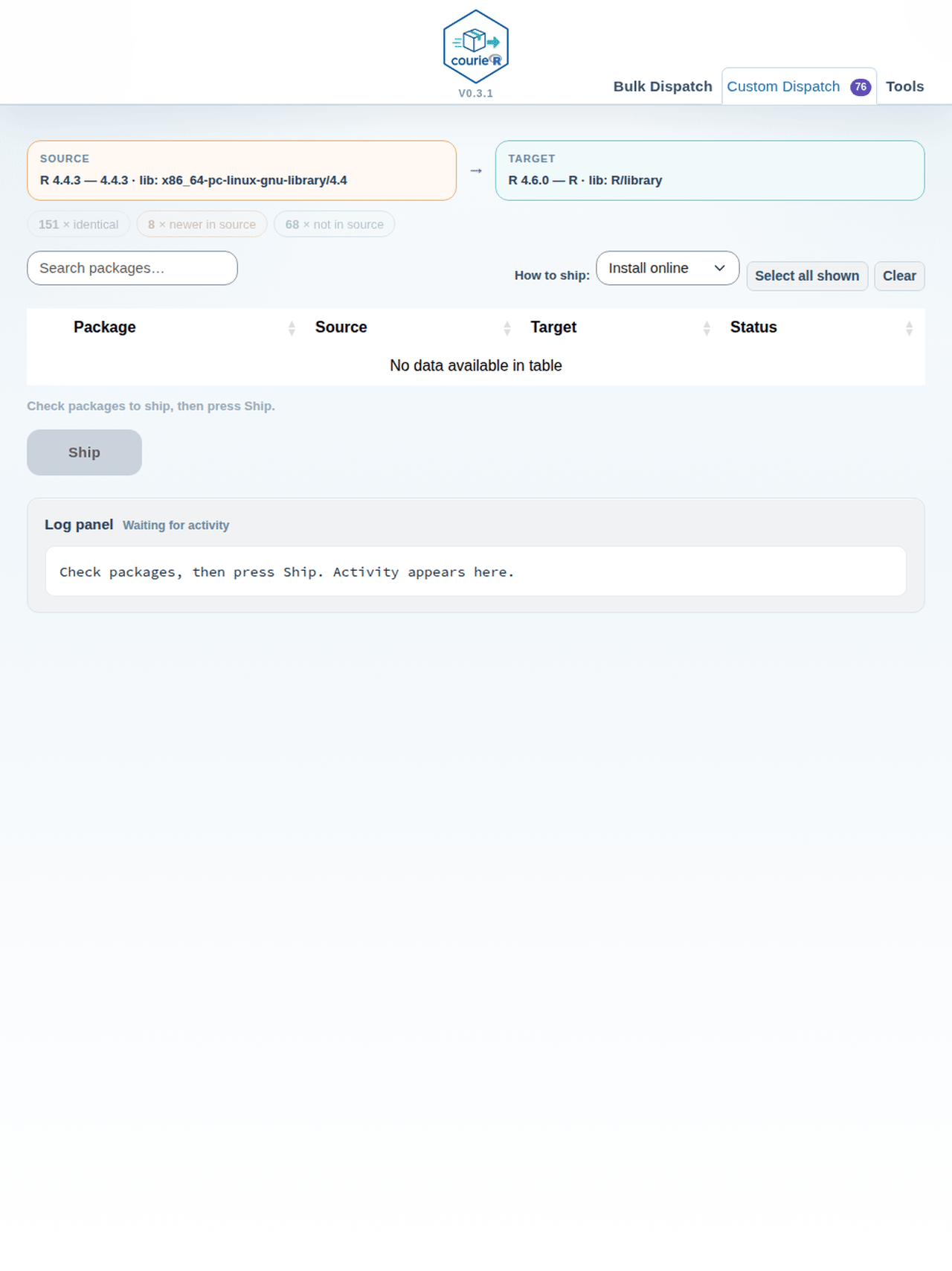 Custom Dispatch